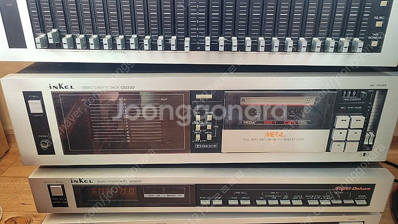 인켈 명기 오디오 세트 AD2220등 세트--5
