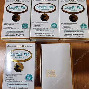 California Gold Nutrition LactoBif 반려동물 프로바이오틱 유산균