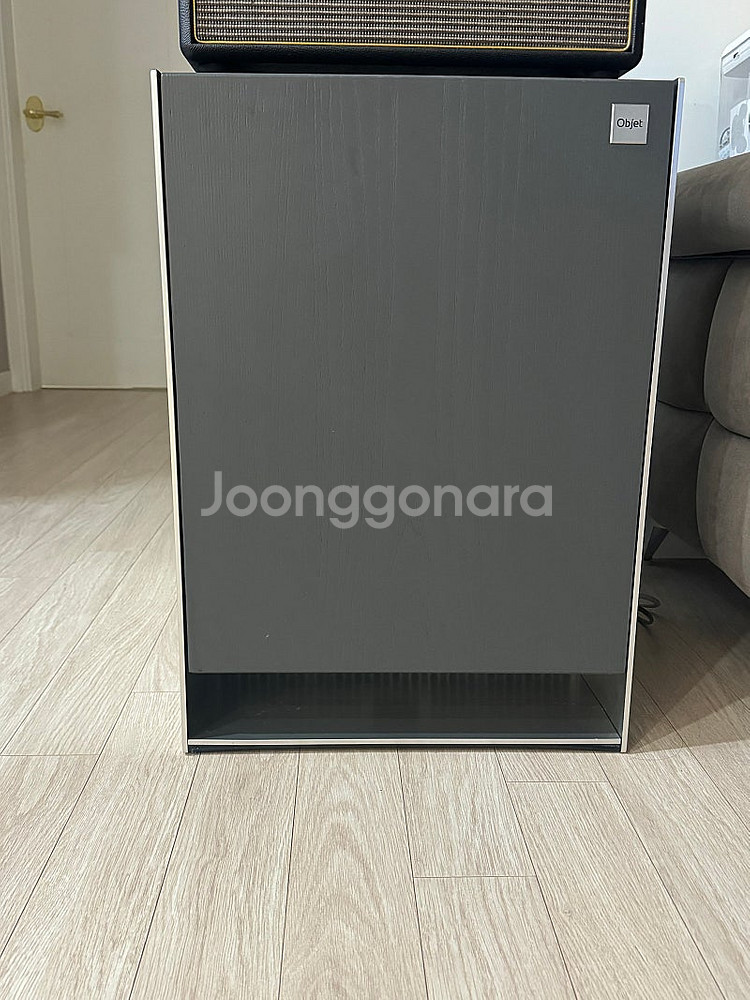 LG 오브제 미니협탁 냉장고--0