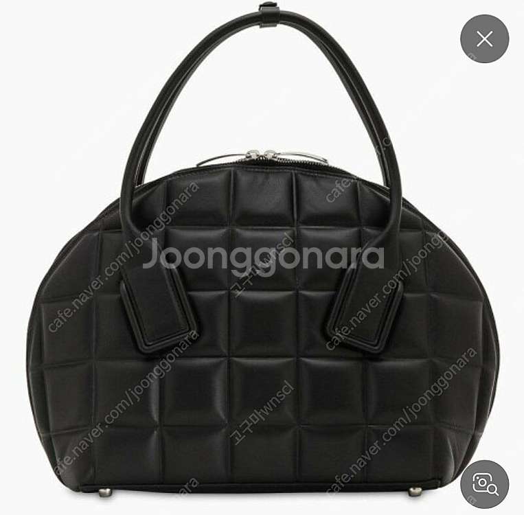 보테가베네타 패드디 스우프 토트백 블랙--0