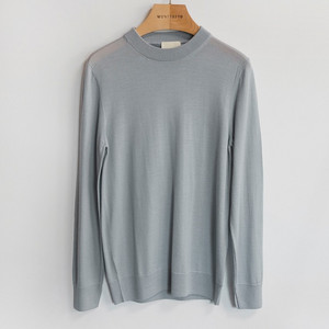 몽또또 Darin Wool Knit Top 피존 스카이 블루