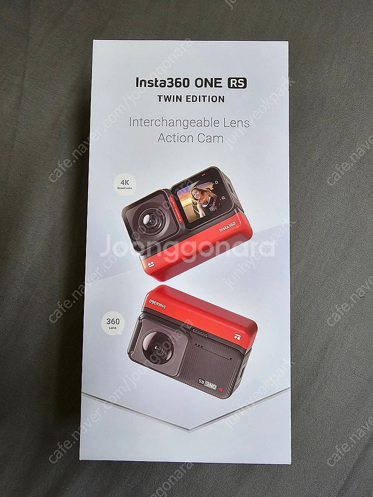 Insta360 One RS 트윈에디션 독립형 + 접착...--0