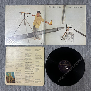 (前 비틀즈) 폴 맥카트니 PIPES OF PEACE (1983) 영국 초판 vinyl LP (Paul McCartney, ex The Beatles) Made in England