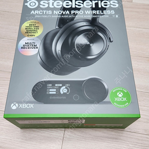 스틸시리즈 Arctis nova pro wireless X_아크틱스 노바 프로 무선 판매 합니다.