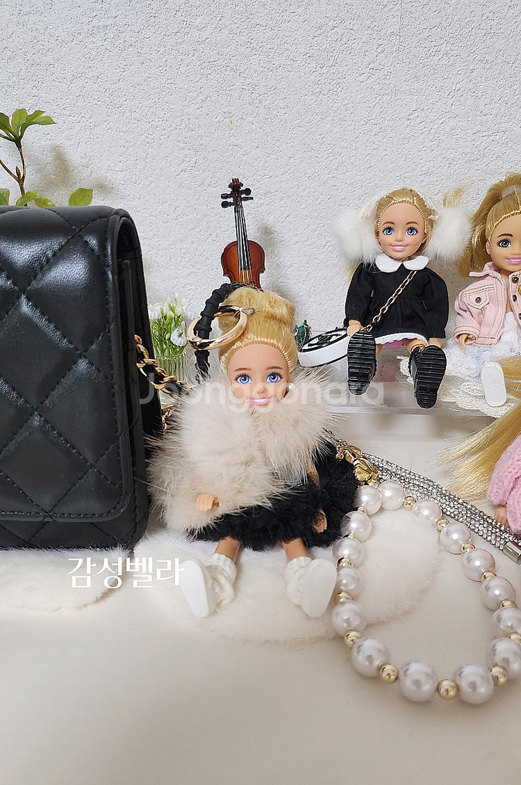 커스텀 핸드메이드 바비키링 팝니다.--0