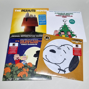 [가격인하] (미개봉) Snoopy 스누피 LP 4종 일괄판매