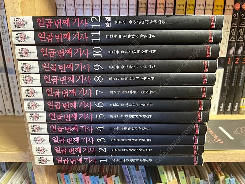 (판타지 소설)일곱번째 기사 - 프로즌 이미지