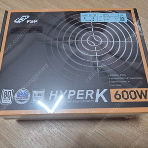 (미개봉) FSP HYPER K 600W 80PLUS스탠다드 230V EU