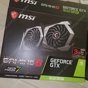 MDI GTX1650super,슈퍼 트윈프로져7 팝니다!