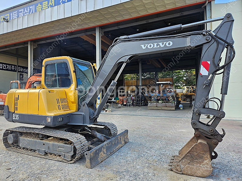 볼보 EC55 2001년식 자동클램프 02 중고굴삭기--1