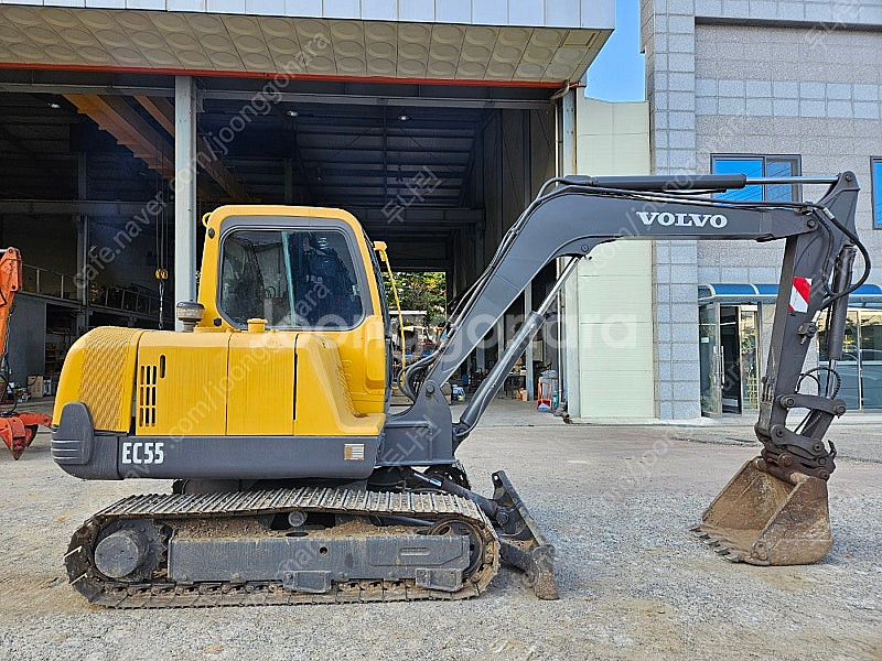 볼보 EC55 2001년식 자동클램프 02 중고굴삭기--2