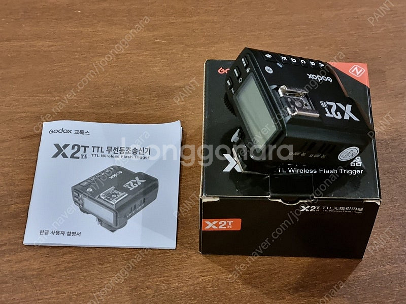 고독스 X2T 무선동조기 니콘용(거의새것)--0