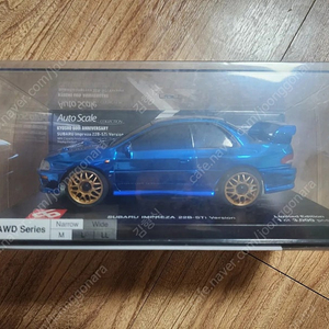 [미개봉]미니지(mini-z) limited edition 스바루 임프레자 바디 팝니다.subaru impreza 22B STI