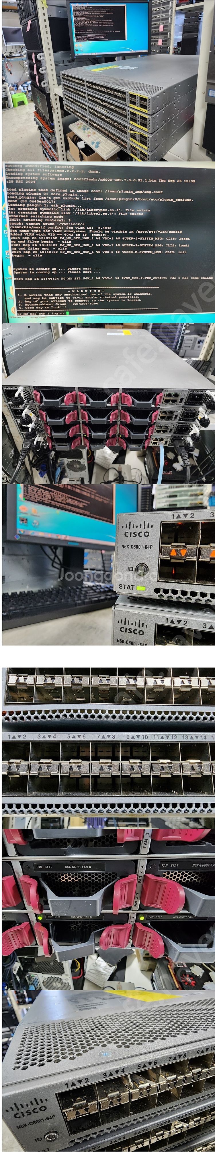 CISCO N6K-C6001-64P 스위치--0
