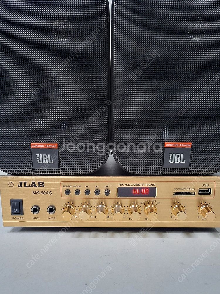 2채널 앰프 1대 + JBL 스피커 컨트롤 1 익스트림...--1