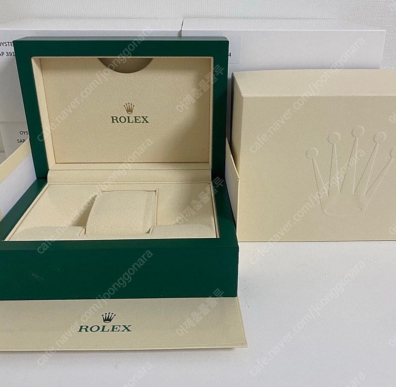 정품 ROLEX 로렉스 박스 케이스 책자 구성품 부속품 메달 팝니다.
