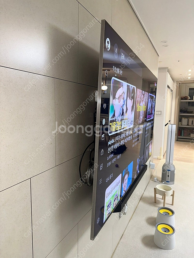 삼성 85인치 8K TV 팝니다 +벽걸이형,사운드바,우...--2