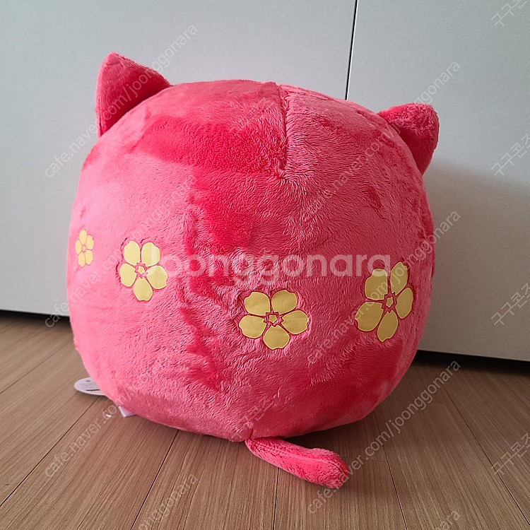 토레바 후쿠다루마 복주머니 고양이 인형--2