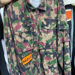 17ss 슈프림 선셋 밀리터리 야상(BDU SHIRT) XL