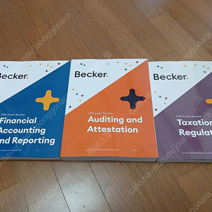 2024 Becker AICPA 수험서 새책 팝니다.