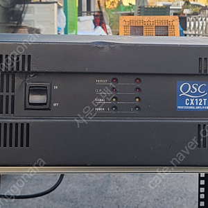 (QSC)큐에스씨 CX12T 4옴 600W×2 파워앰프 #