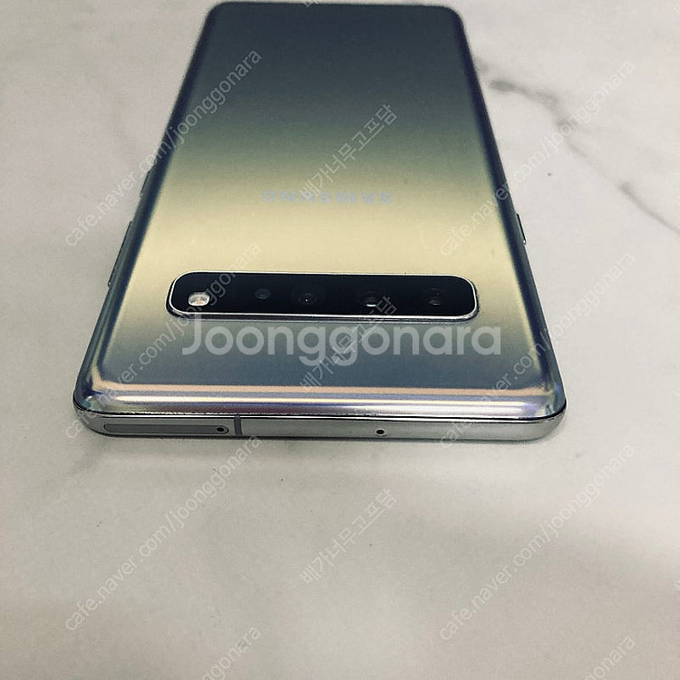 갤럭시 S10 5G 실버 256기가 외관깨끗! 10만원...--3