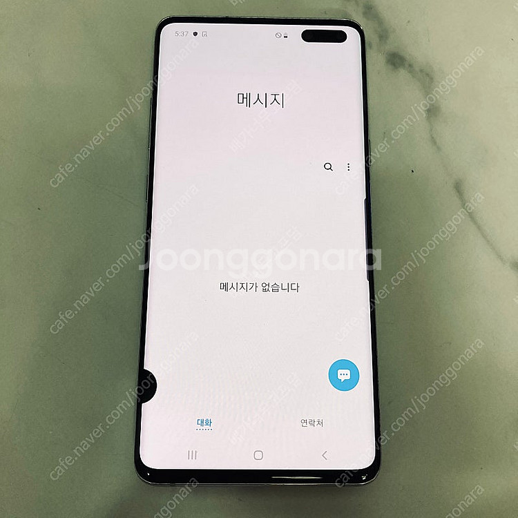 갤럭시 S10 5G 실버 256기가 외관깨끗! 10만원...--4