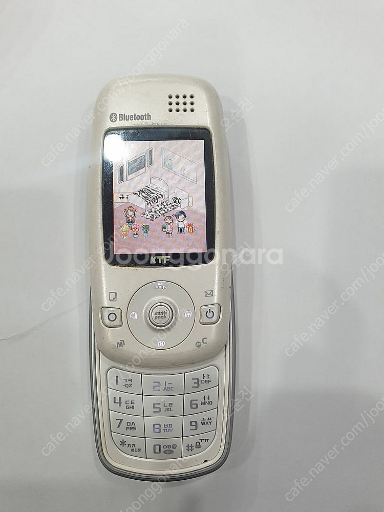 PT-K2300 큐리텔 블루투스 터치폰(아이스 화이트 ...--1