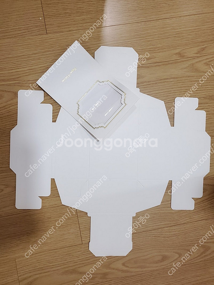 웨딩상자 웨딩석고방향제 포장상자 금박 12.5cm * ...--5