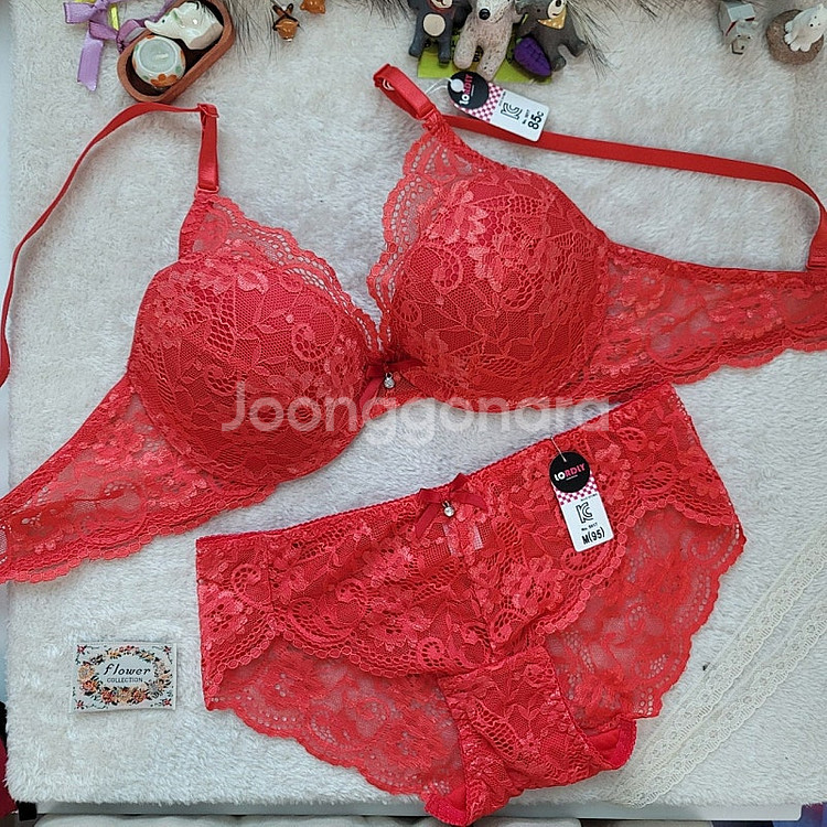 브라팬티세트 85B 4세트 묶음 판매 브라85B팬티95...--2