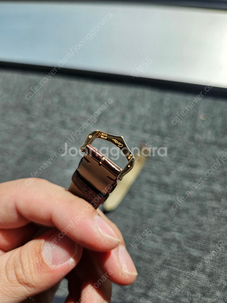 까르띠에 탱크루이 로즈골드 라지 23년 10월--3
