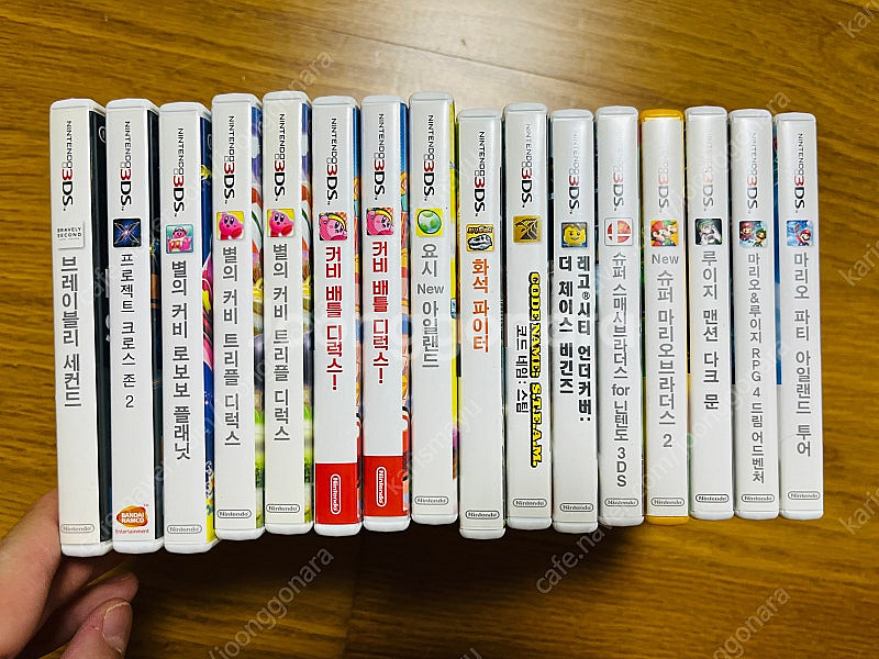 닌텐도 DS, 3DS 게임팩 모음 판매--6