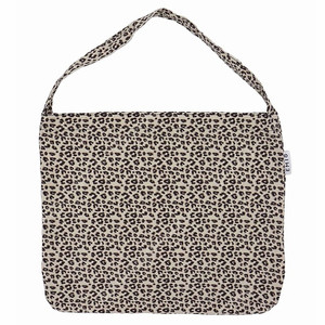 이미스 레오파드 코듀로이 에코백 크림 (미개봉 새상품)