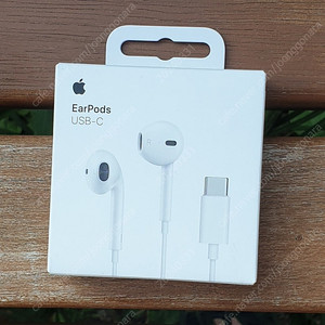정품 이어팟 (USB-C 커넥터) 새상품