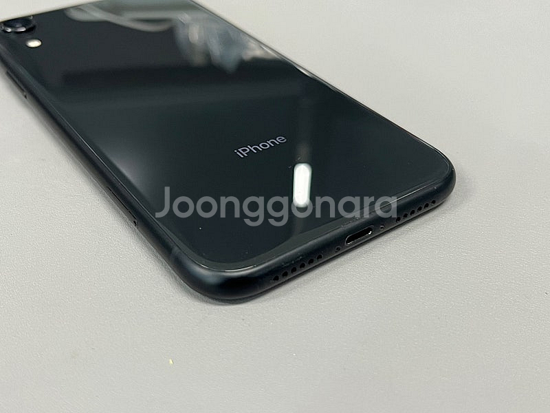 아이폰XR 블랙 64G 미파손 무잔상 단말기 외관깨끗 ...--8