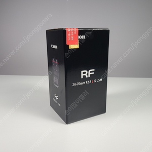 캐논 알계륵 RF 24-70 F2.8 미개봉 새상품 판매합니다.