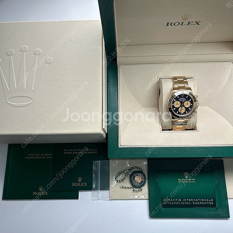 [팝니다] 롤렉스 데이토나 폴뉴먼 금통 블랙 바 116508 - 2020년식 (1000043745)--5