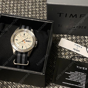 타이맥스X토드스나이더 MS1 아이보리 timex MS1