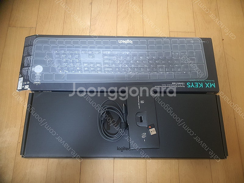 로지텍 mx keys 키보드 한글자판 판매합니다--0