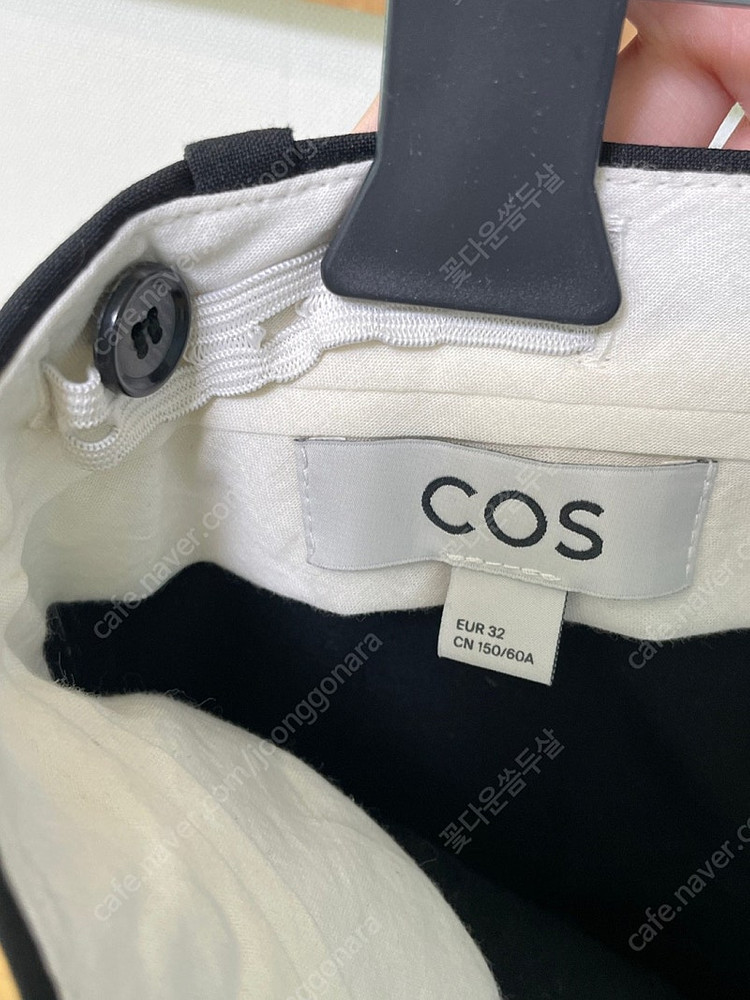 (새상품) 코스 와이드 레그 테일러드 울 트라우저 32 (55)--4