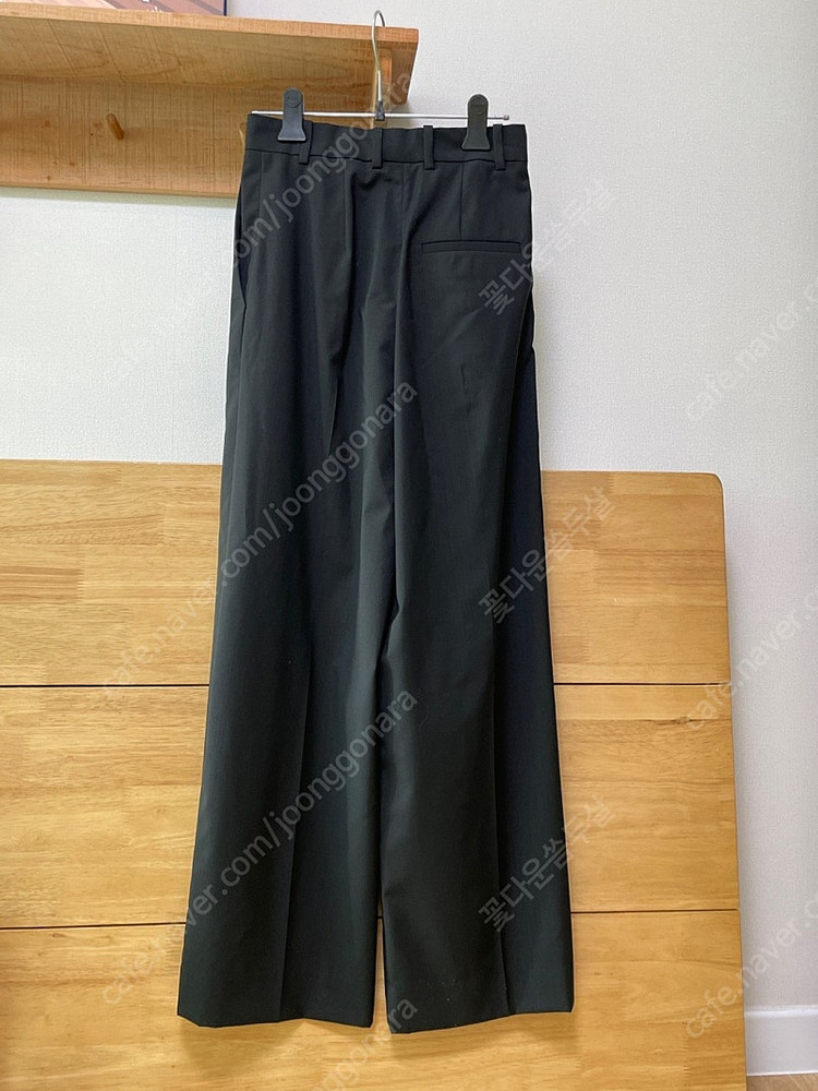 (새상품) 코스 와이드 레그 테일러드 울 트라우저 32 (55)--6