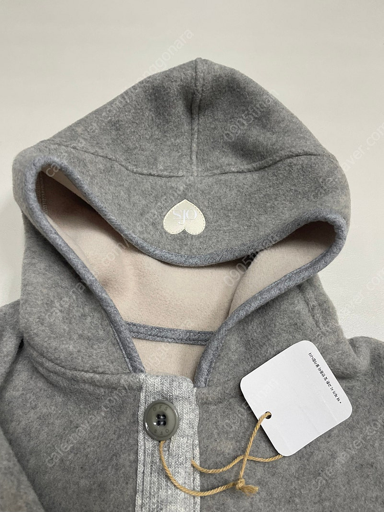 오프오프스튜디오 후드후리스 멜란지 M--1