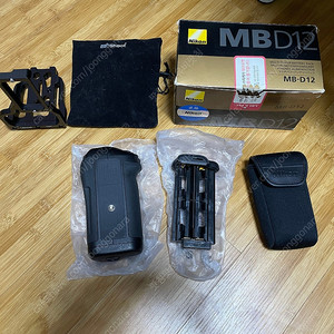 Nikon MB-D12 배터리 그립 + L자홀더