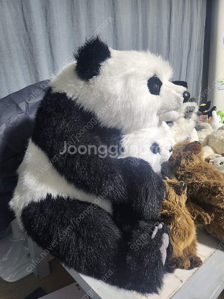한사토이 대형 팬더 엄마 아가 인형--1