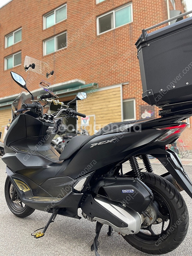 [점검완료]야마하 PCX125 ABS 21년식 배달대행세팅 소모품올교환 판매합니다!--7