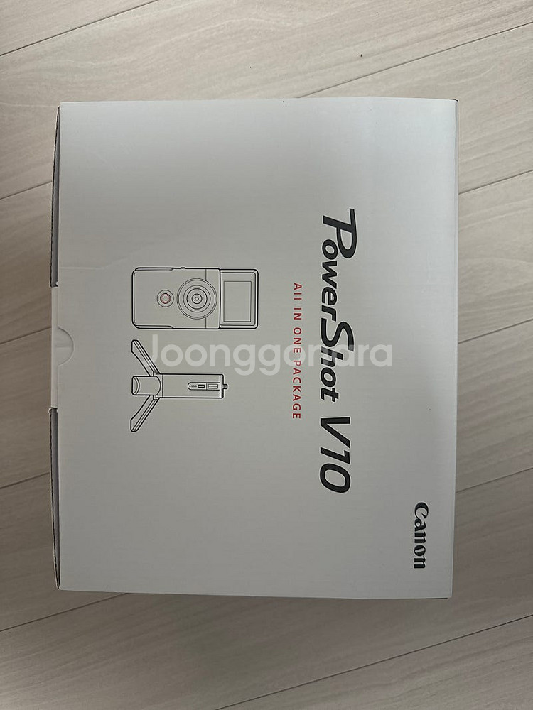 캐논 파워샷v10 블랙 올인원패키지 128기가--2