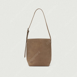 더바넷 Taupe Small Bucket Nubuck Tote Bag