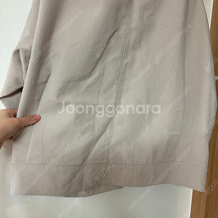 벌룬소매 오버핏 박시 자켓 점퍼 야상 타임마인랑방스타일--9