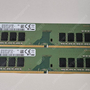 삼성 램 RAM DDR4 PC2666, 8G x 2 (16G)