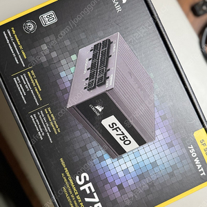 CORSAIR] SF750 ATX3.1 (SFX/750W) 파워 팝니다. 개봉1일, 단순사용, cs이노